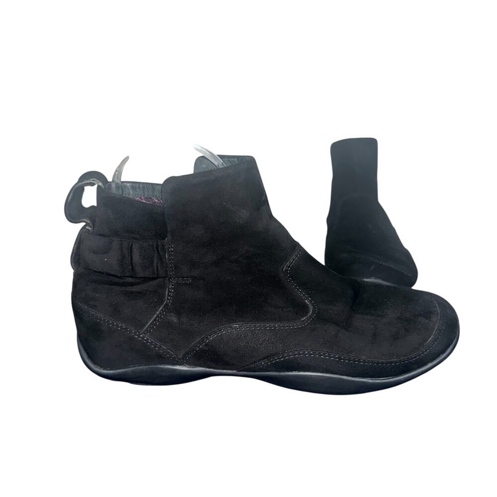 Dansko Black Suede Leather Ankle Boots Women’s Size 40 US 9.5 Comfort